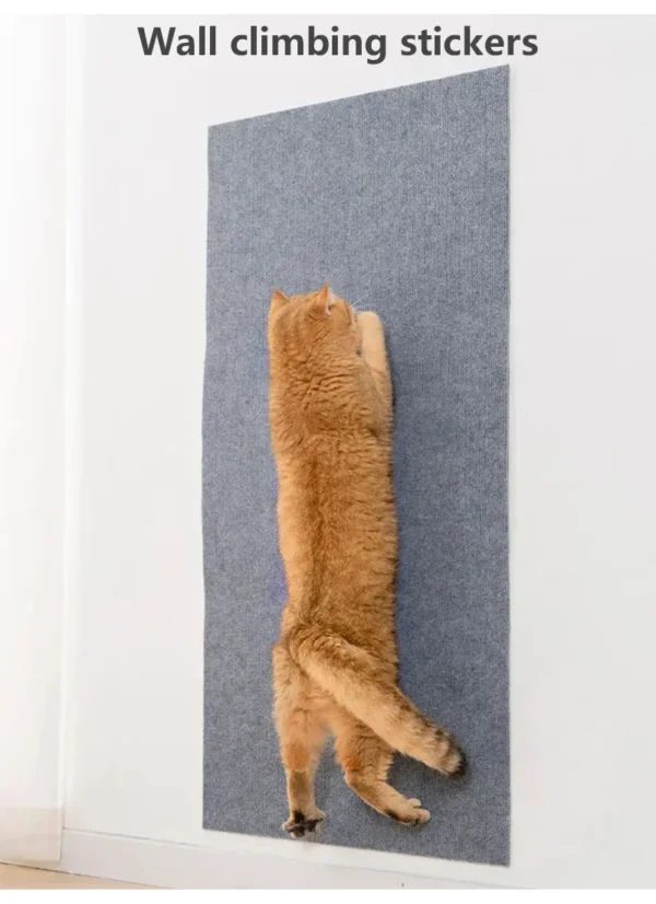 Anti Cat Scratch Board Sofa Protection Kitten Climbing Mat Paws Sharpen Diy Cut Pasted Wall Carpet Pet Scratch Board Cats Toys - Image 13