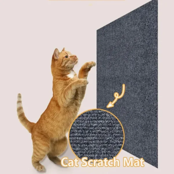 Anti Cat Scratch Board Sofa Protection Kitten Climbing Mat Paws Sharpen Diy Cut Pasted Wall Carpet Pet Scratch Board Cats Toys - Image 3